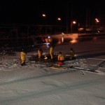 Huron Fire Department and USCG Station Marblehead Ice Training 2-3-14